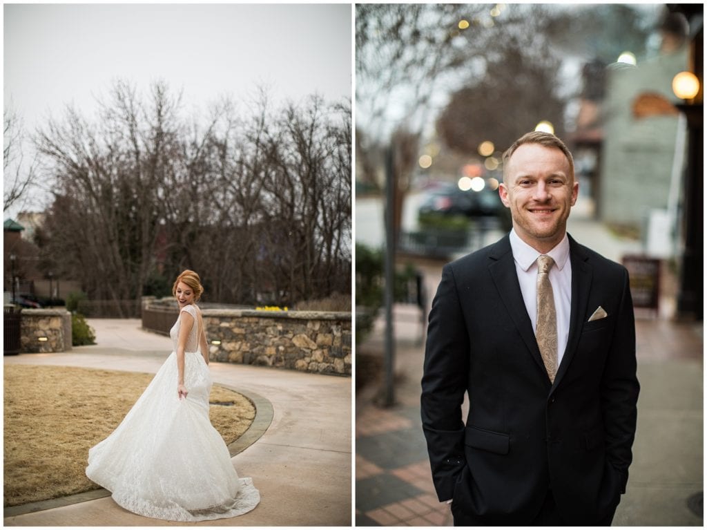Downtown Greenville, SC Wedding Pictures