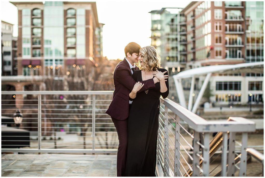 downtown greenville, sc anniversary session