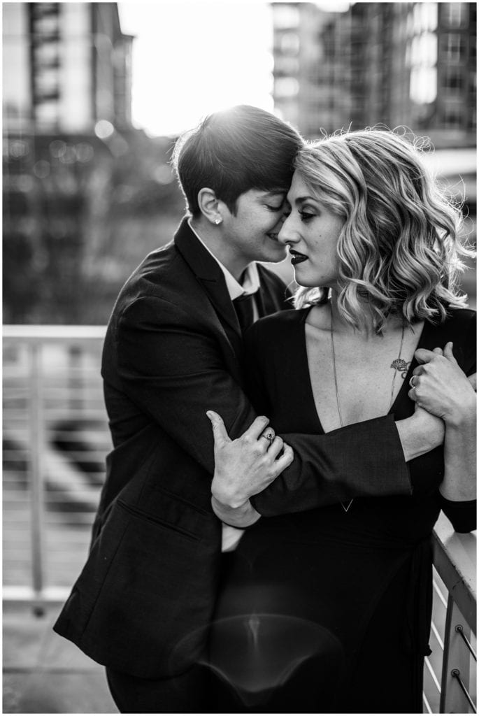 downtown greenville, sc engagement session