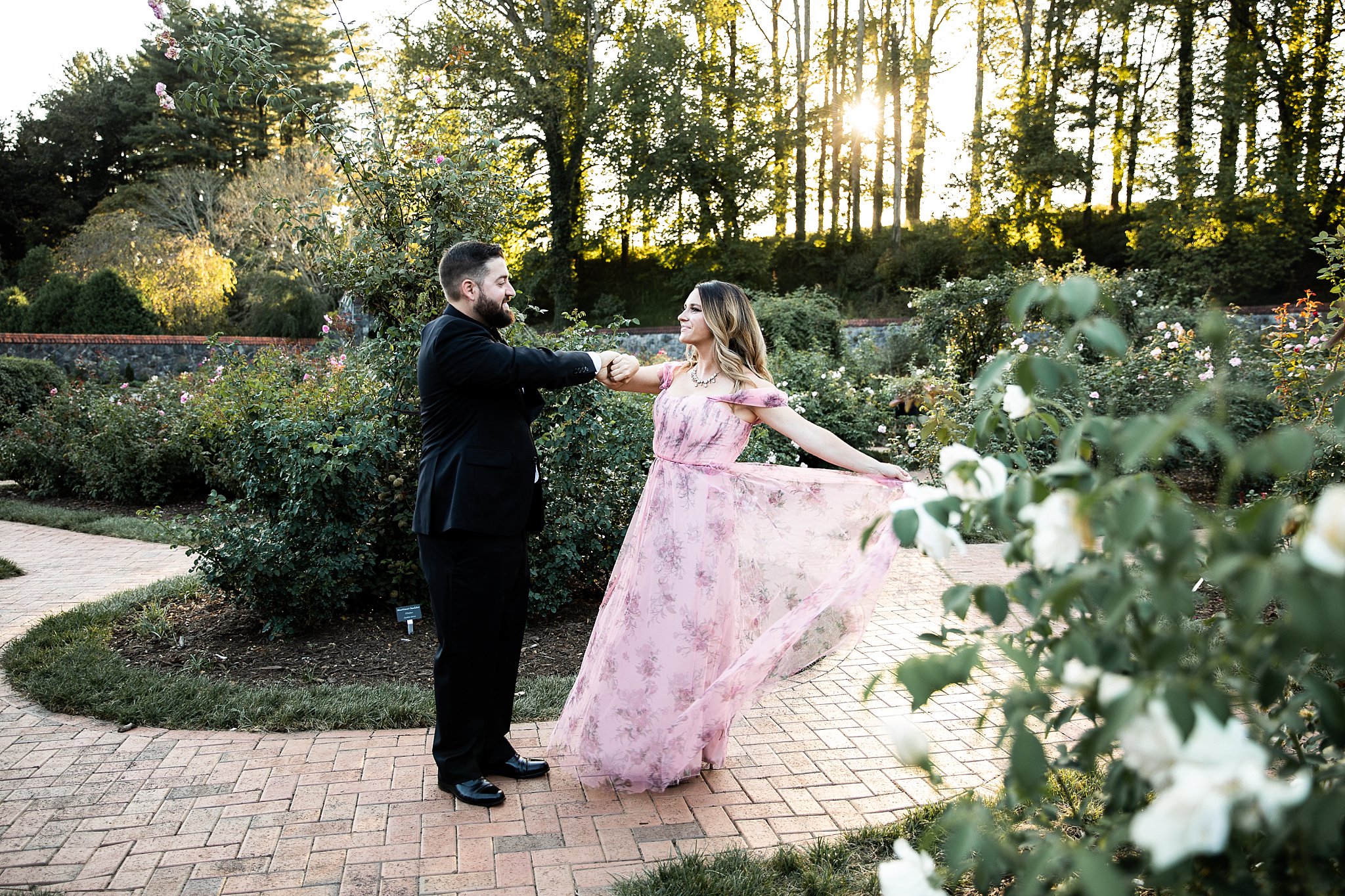 Best Engagement Photography Twirl in South Carolina by Lace and Honey Weddings Photography and Videography