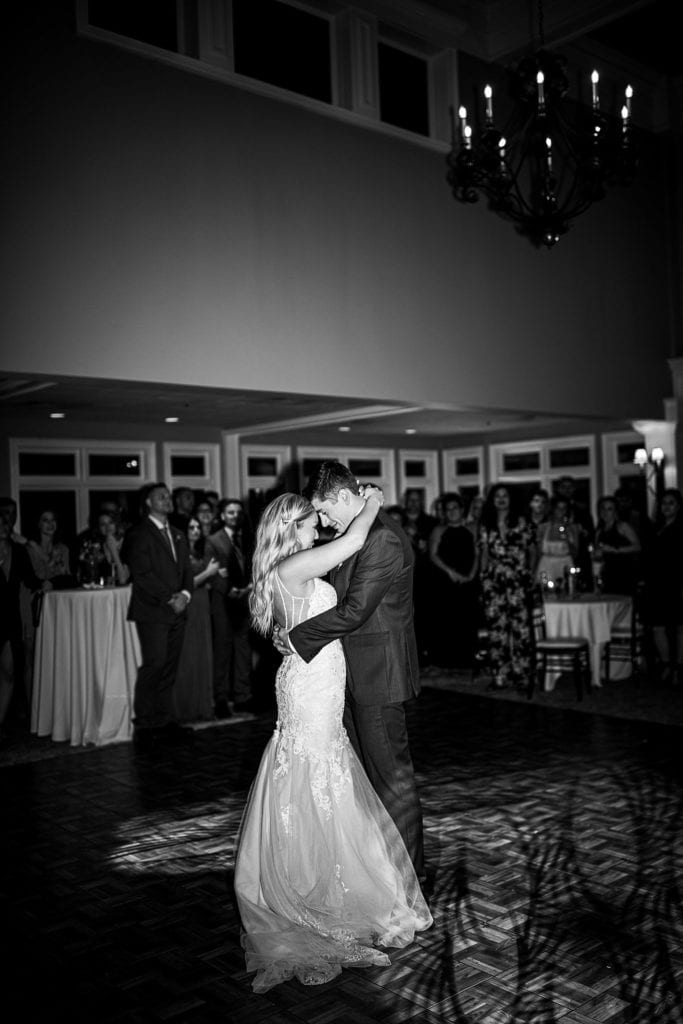First Dance at The Cliffs at Glassy Chapel Wedding in South Carolina Wedding Photography and Videography by Lace and Honey Weddings