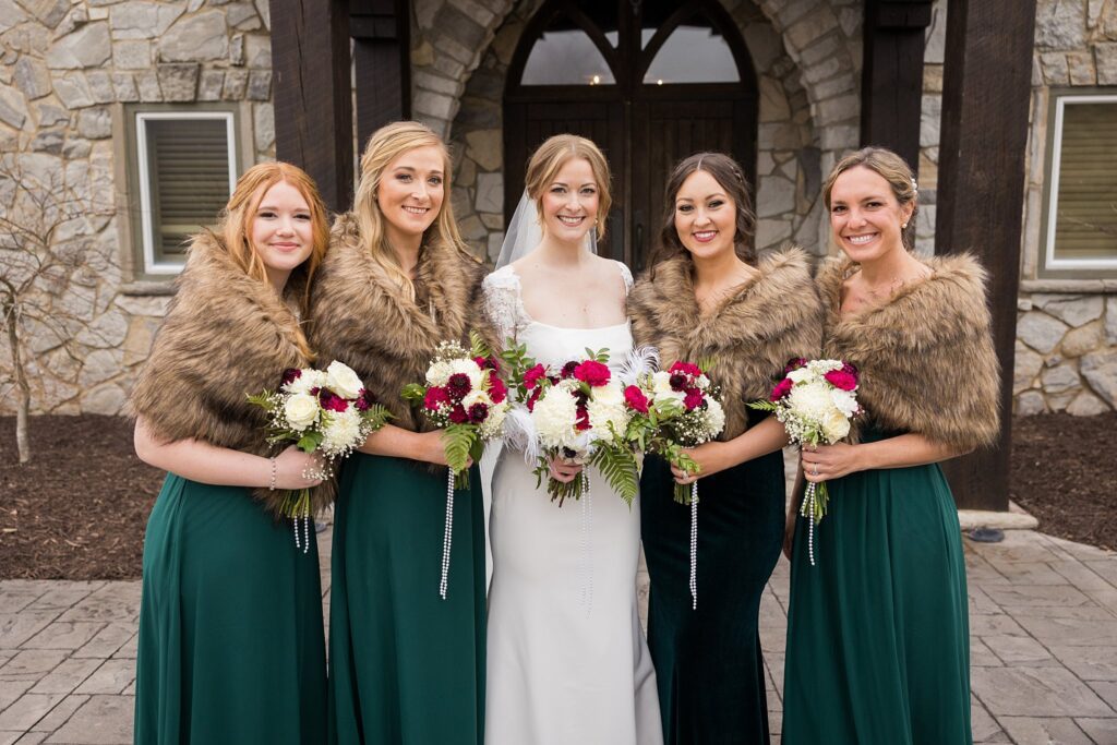 Bridesmaids' laughter and joy, beautifully captured by Lace + Honey.