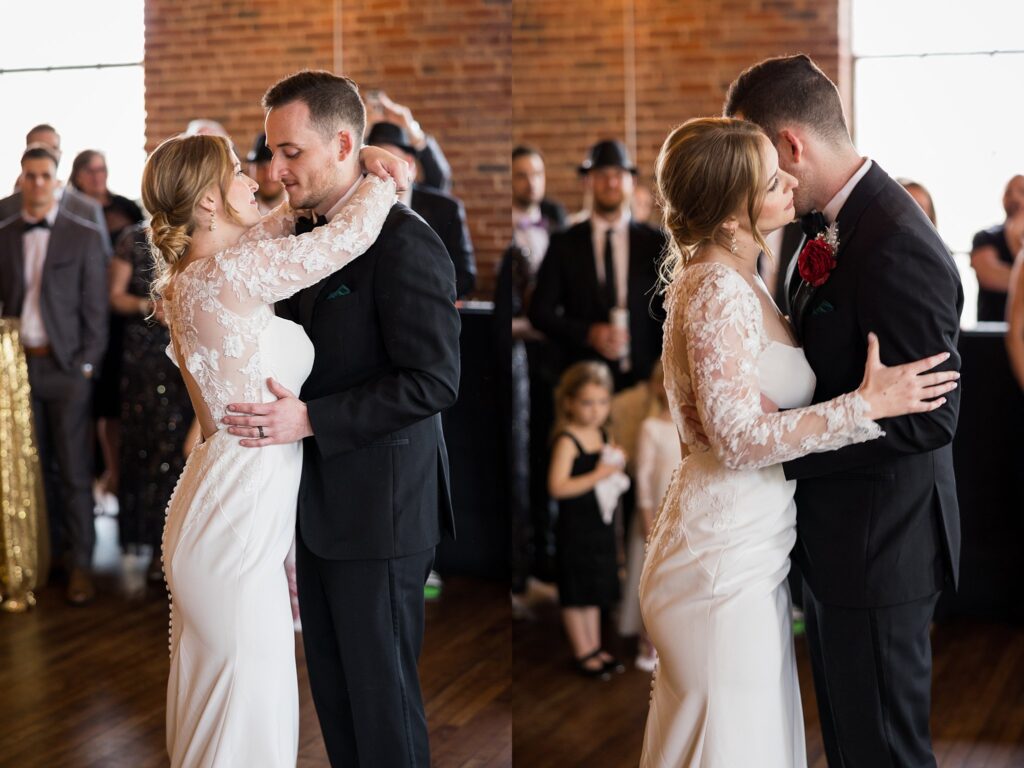 Lace + Honey's capture of a touching father-daughter dance at the wedding