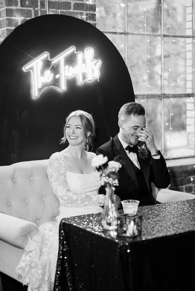 Mother's tear-jerking toast at Upper Room wedding, captured by Lace + Honey