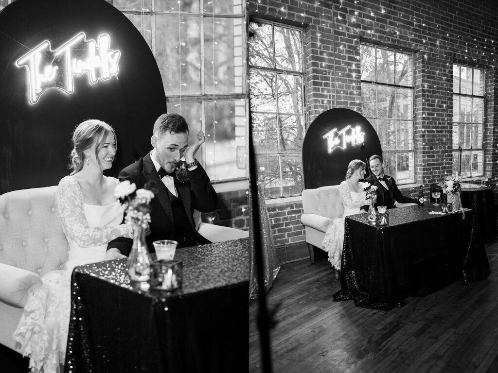 Mother of the bride's tearful toast at Upper Room, photographed by Lace + Honey