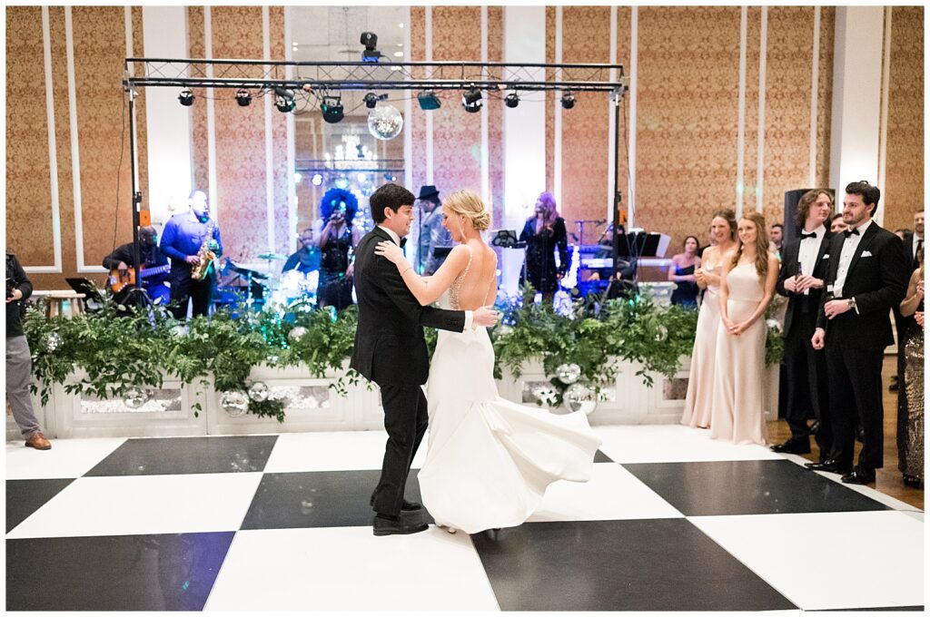 Memorable first dances at South Carolina wedding reception