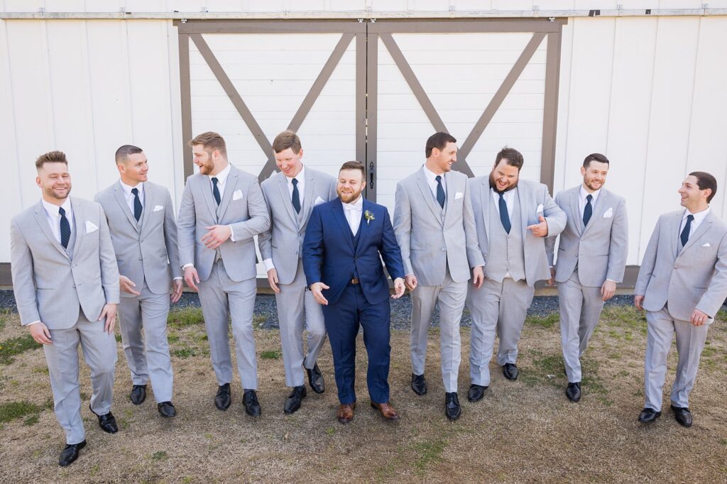 Stylish Groomsmen: South Wind Ranch - The groomsmen looking sharp and ready to support the groom