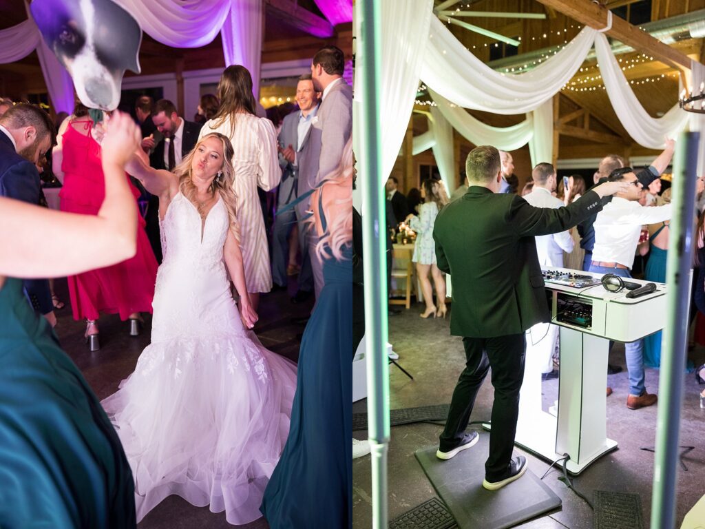 Unforgettable Moments: Wedding Reception Fun at South Wind Ranch - Smiles, Laughter, and Dancing All Around
