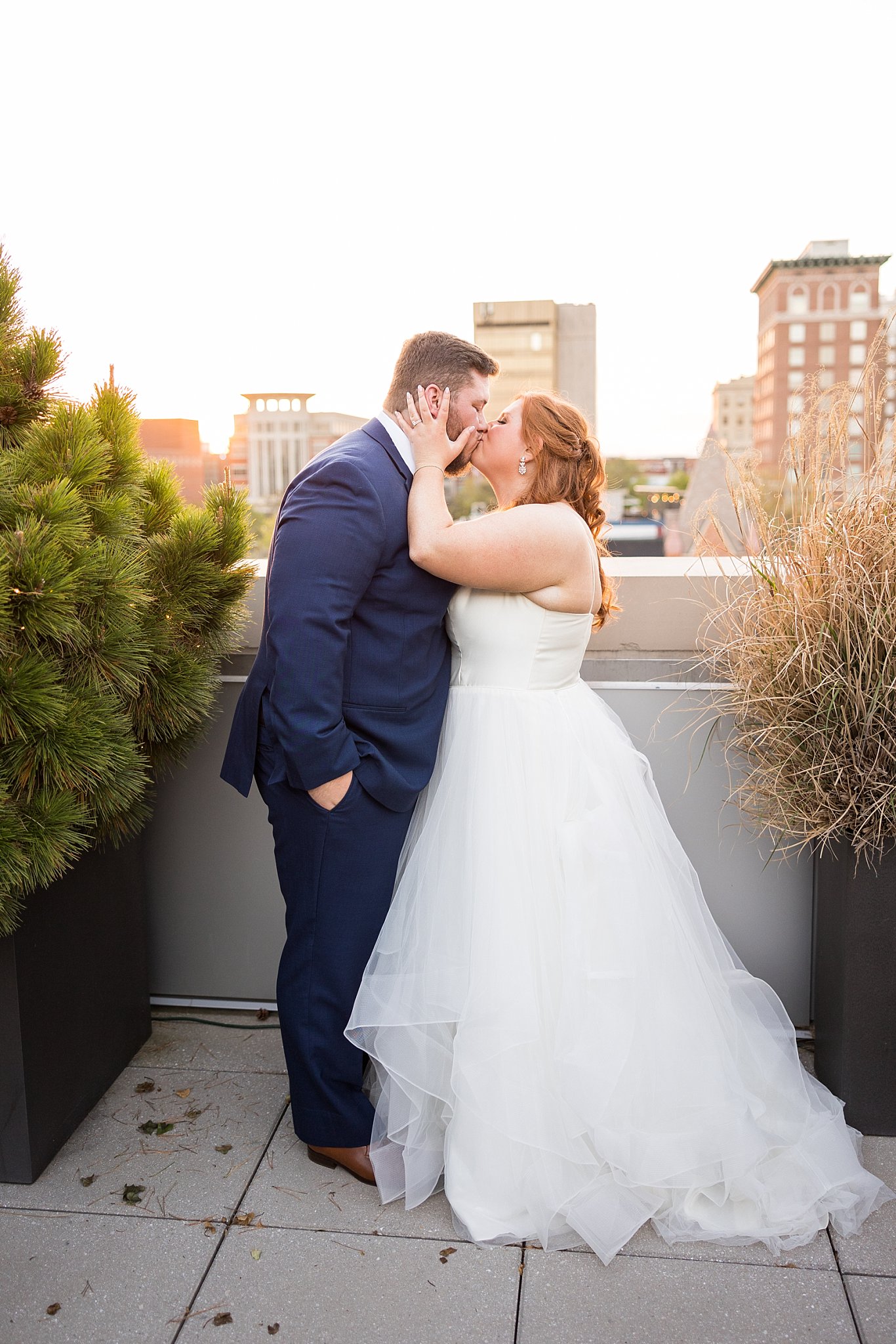 Downtown Delight: Sunset Romance for the Bride and Groom