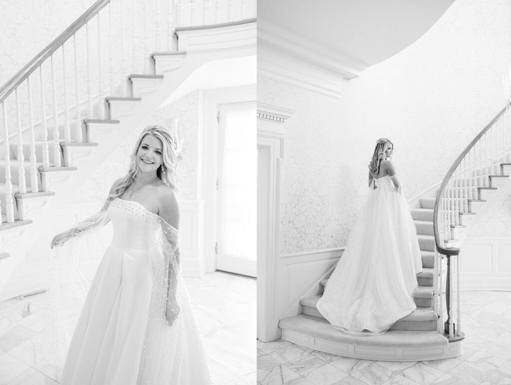 Bride's Dreamy Smile Shines at Abney Hall, SC