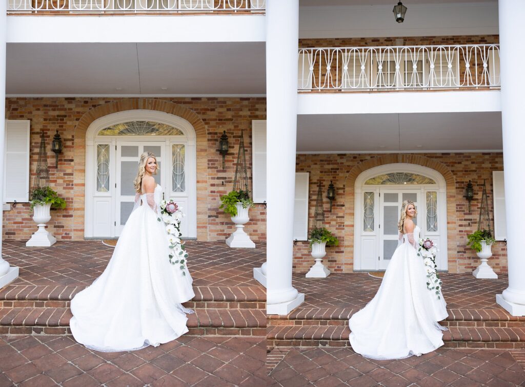 Lace + Honey's Greenville Bridal Photography at Abney Hall