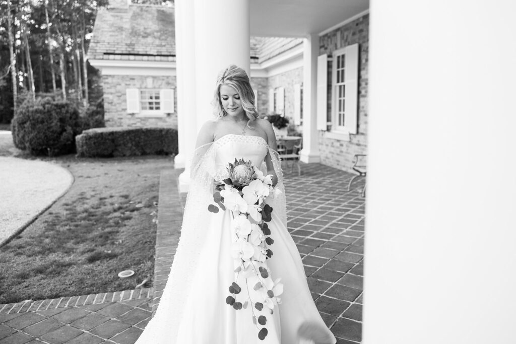 Greenville's Abney Hall Hosts Captivating Bridal Portraits