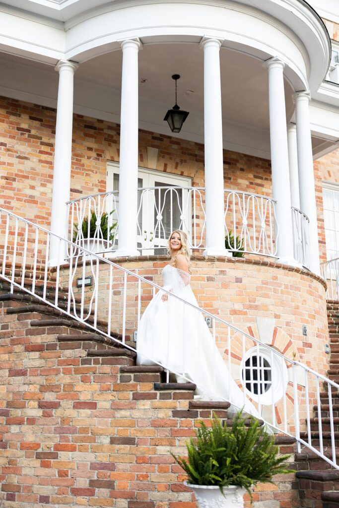 Classic Bridal Photography at Abney Hall, Greenville, SC