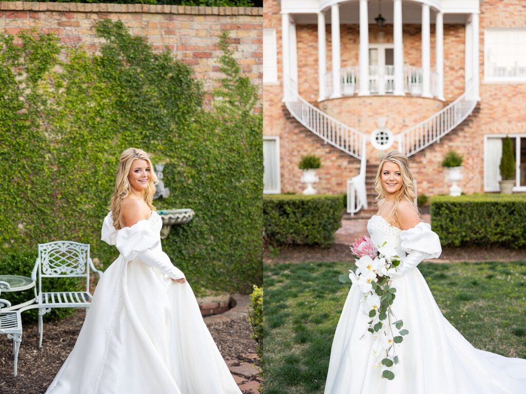 Abney Hall Bridal Photos: Southern Charm in South Carolina