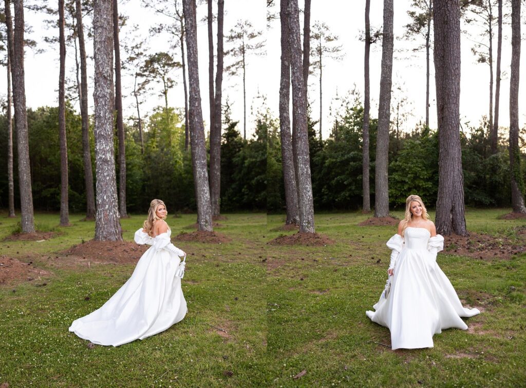 Greenville wedding venue Abney Hall: Bridal elegance